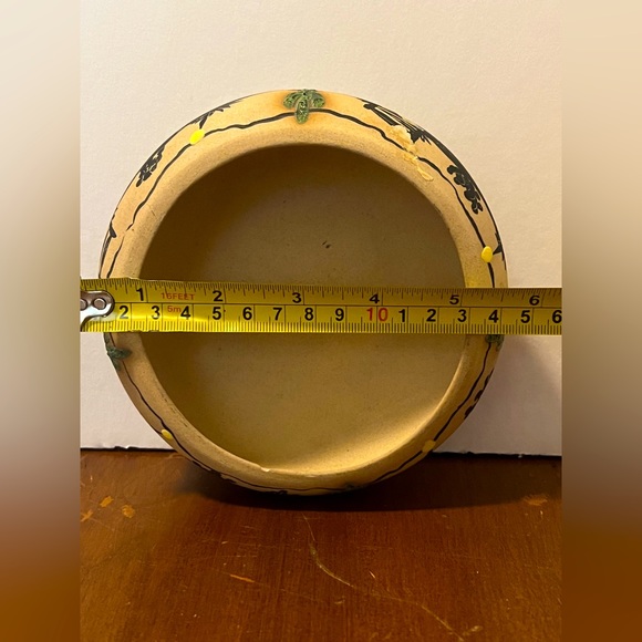 Vintage Native American Indian Clay Pottery Vase Signed - Picture 6 of 8